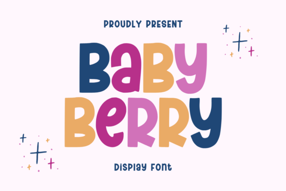 Baby Berry: A Quirky Display Font for Creative Projects