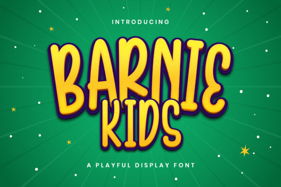 Barnie Kids: A Playful Font for Modern Creators