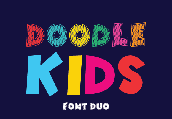 Bring Playful Energy to Your Projects with Doodle Kids