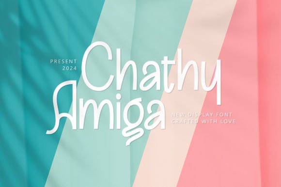 Cathy Amiga: Your Next Favorite Display Font for Branding & Design