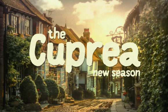 Cuprea: The Paint-Brushed Display Font for Crafty Ideas