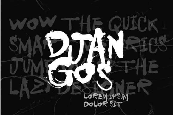 Djangos: A Display Font That Brings Bold Personality to Your Brand