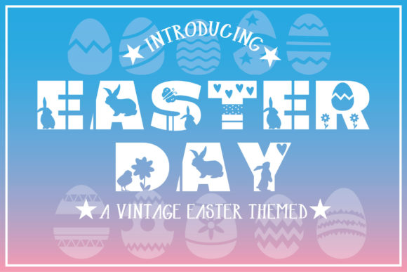 Easter Day Font: A Display Typeface for Festive Design
