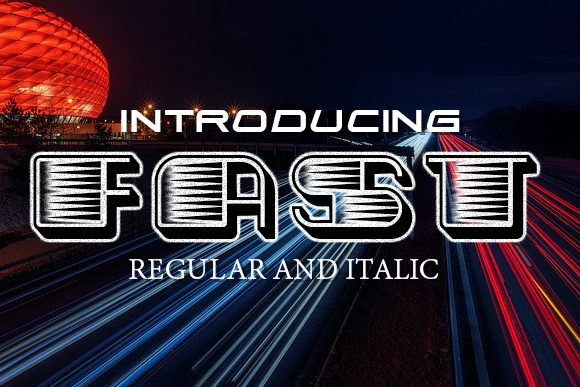 Fast: The Sharp, Modern Display Font for Bold Ideas