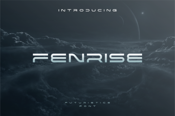 Fenrise: A Modern Typeface for Futuristic Branding