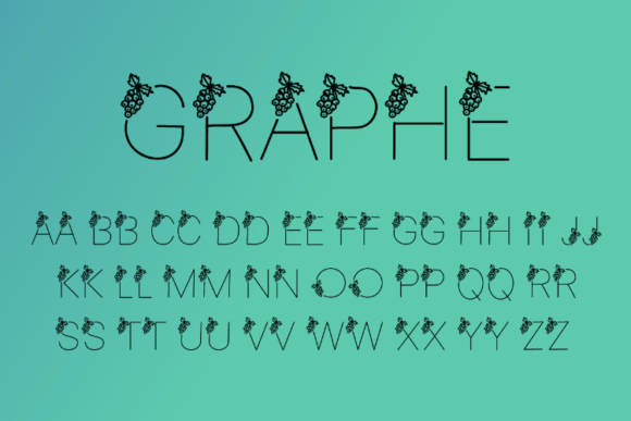 Graphe: A Display Font That Brings Character to Your Projects