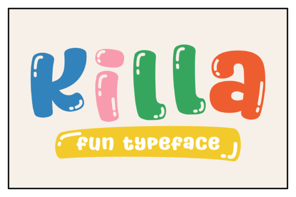 Killa Typeface: The Playful Handwritten Font for Creative Design