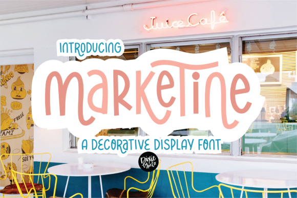 Marketine: The Display Font That Captures Modern Elegance