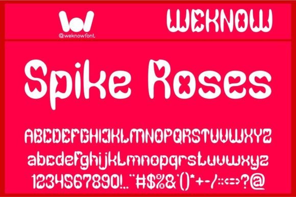 Spike Roses: A Typeface for Bold, Unforgettable Brands
