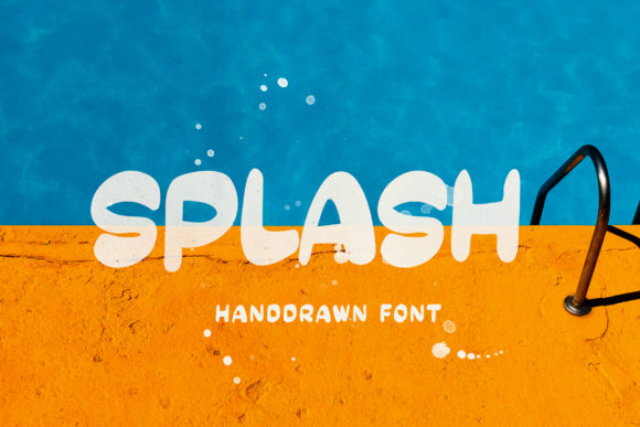 Splash: The Playful Display Font for Creative Projects