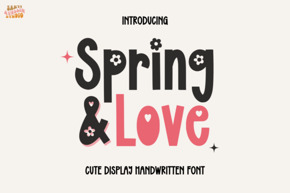 Spring and Love: A Display Font with Personality