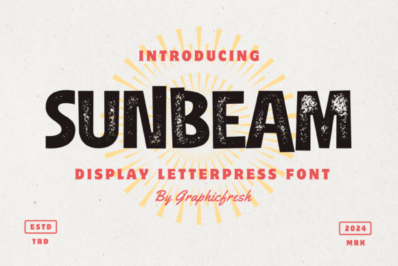 Sunbeam: A Vintage Handwritten Sans Display Font