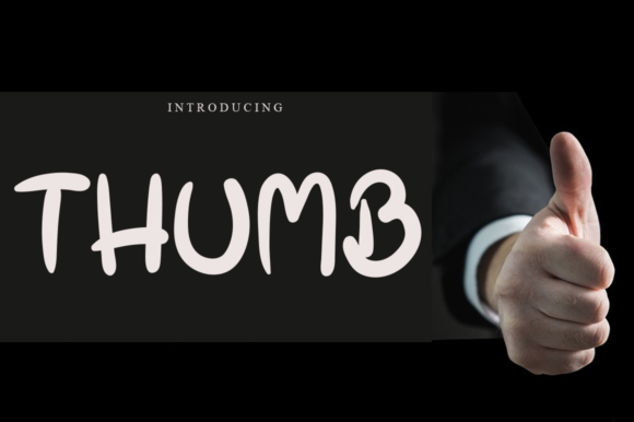 Thumb: A Trendy Display Font for Creative Impact