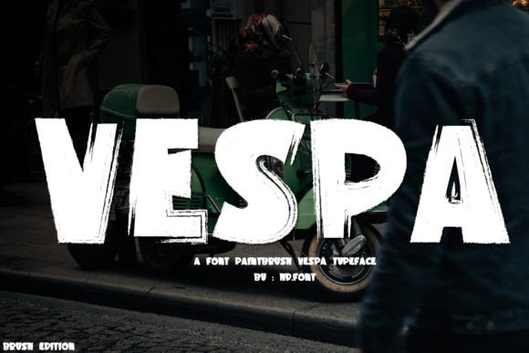 Vespa: The Bold All-Caps Display Font for Modern Creators